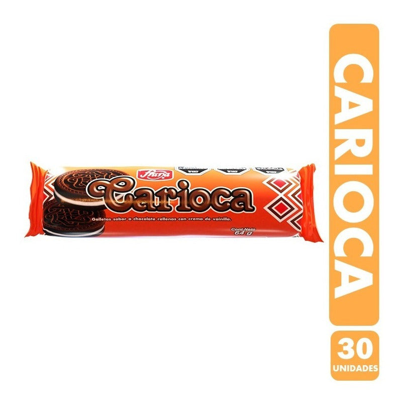 Galletas Carioca Clásicas De Fruna (caja Con 30 Unidades)