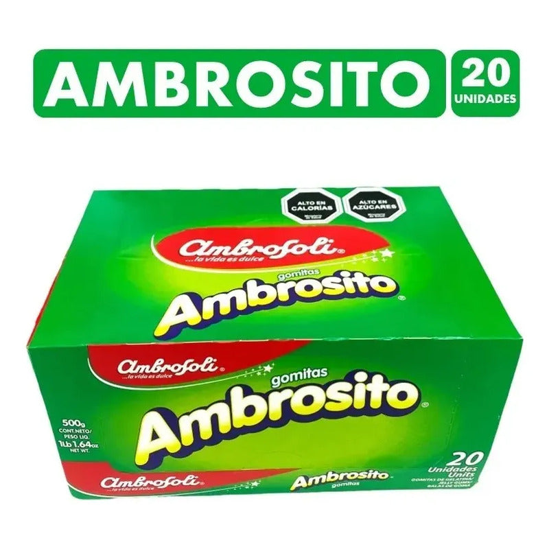 Ambrosito Gomitas Ositos Ambrosoli (caja Con 20 Unidades)