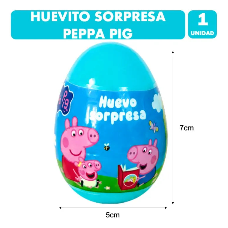 Huevitos Coleccionables Peppa Pig Brickell Candy Sin Azúcar