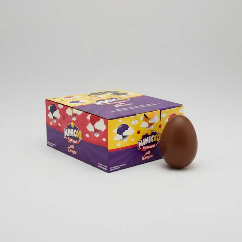 Huevos De Chocolate Bonbon Minicco (caja Con 12 Unidades)