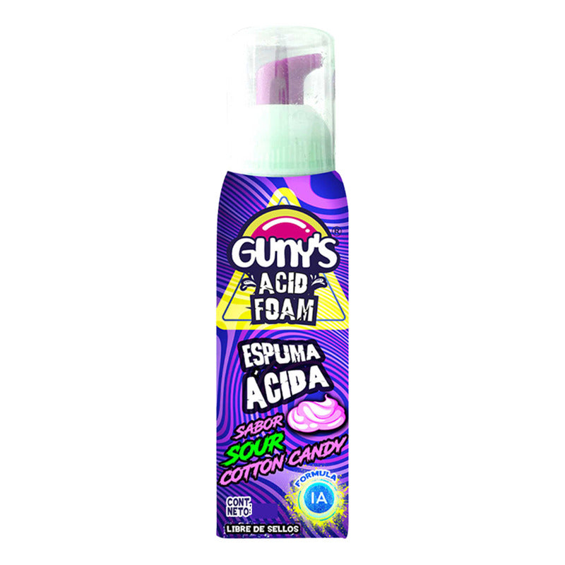 Dulces Guny's Espuma Ácida Algodón De Azúcar Sinazucar(70ml)
