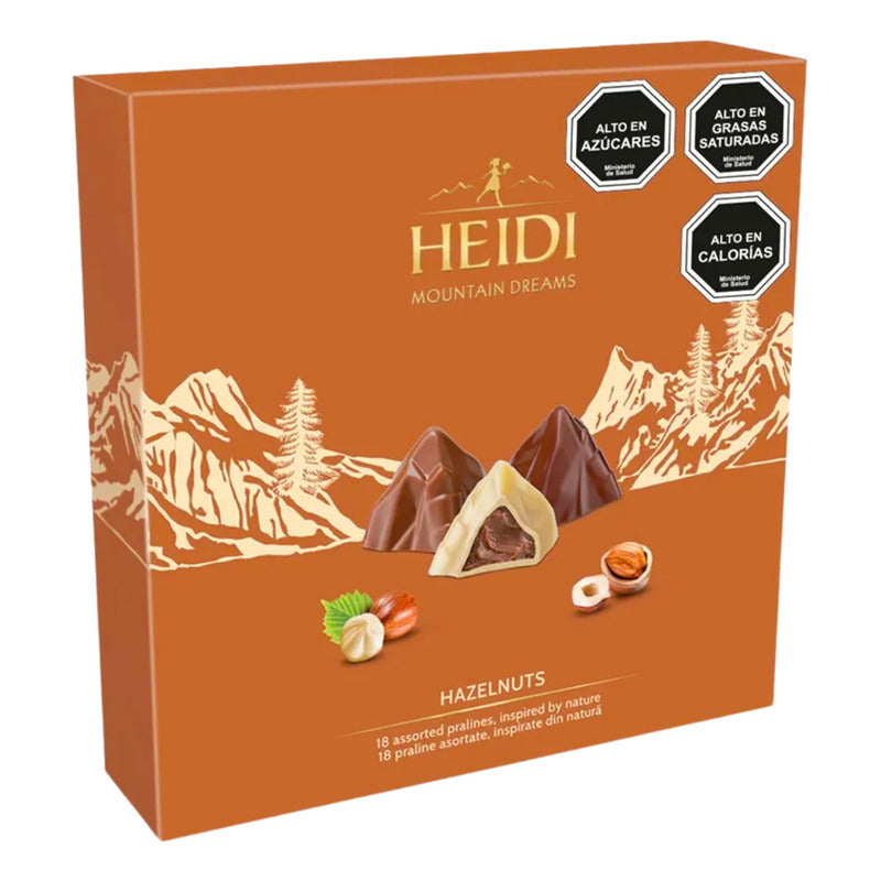 Bombones De Chocolate Pralinés Rellenos Con Avellana Heidi