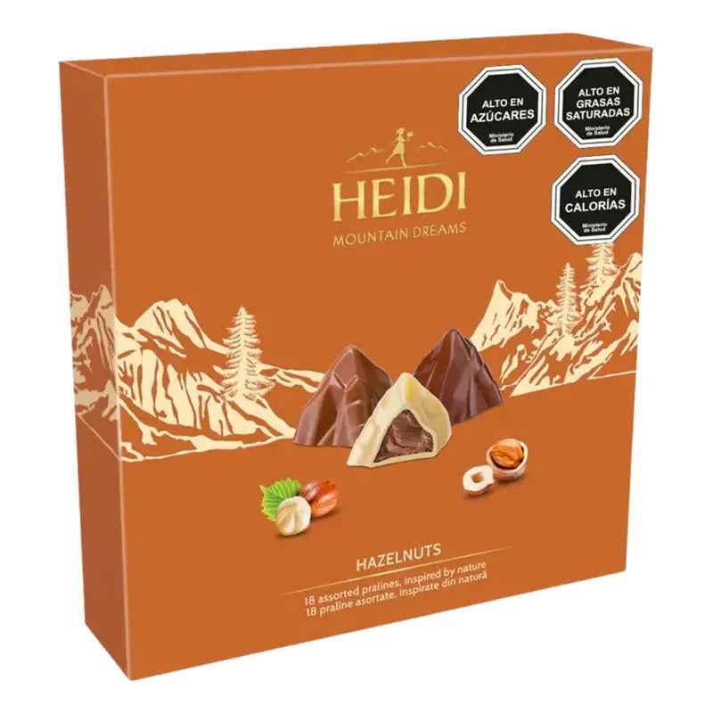 Bombones De Chocolate Pralinés Rellenos Con Avellana Heidi