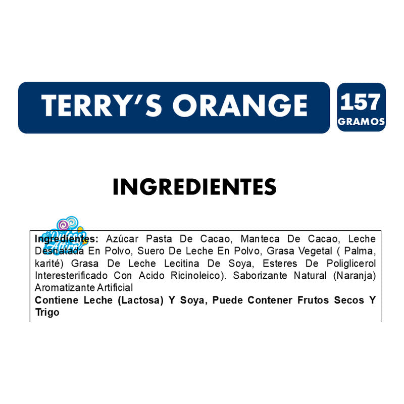 Chocolate Viral En Forma De Naranja Gajitos Terrys-unitario