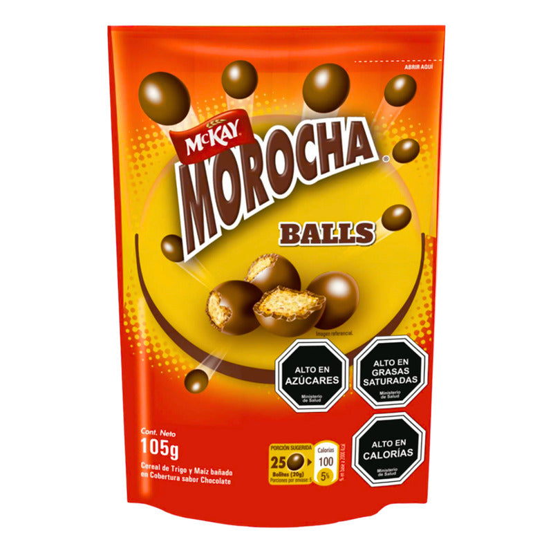 Chocolate Morocha Balls De Nestlé - Formato Doypack