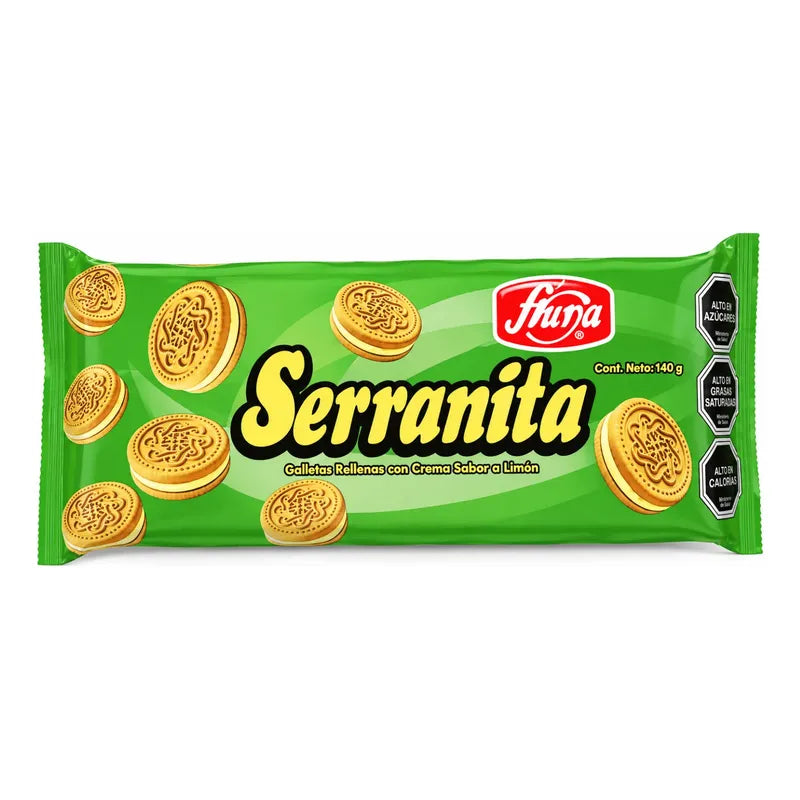Galletas Serranita Sabor A Limón  (bolsa 140 Gramos)