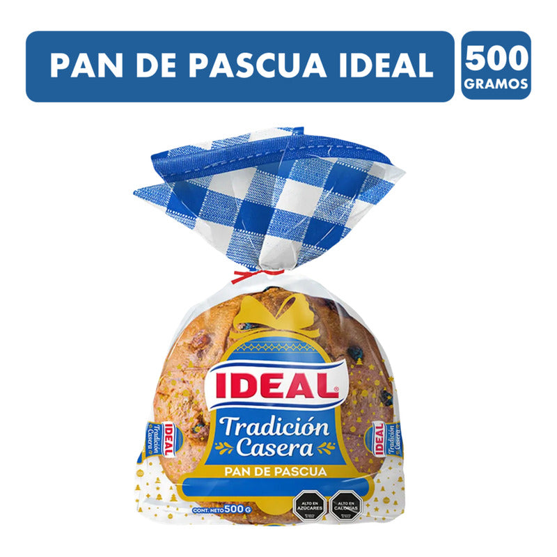 Pan De Pascua Con Frutas Confitadas Ideal (500 Gramos)