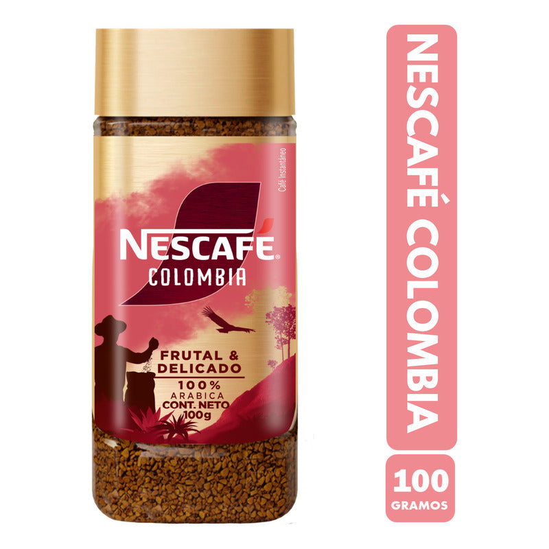 Nescafé Colombia Con Notas De Sabor Frutal Y Delicado (100g)