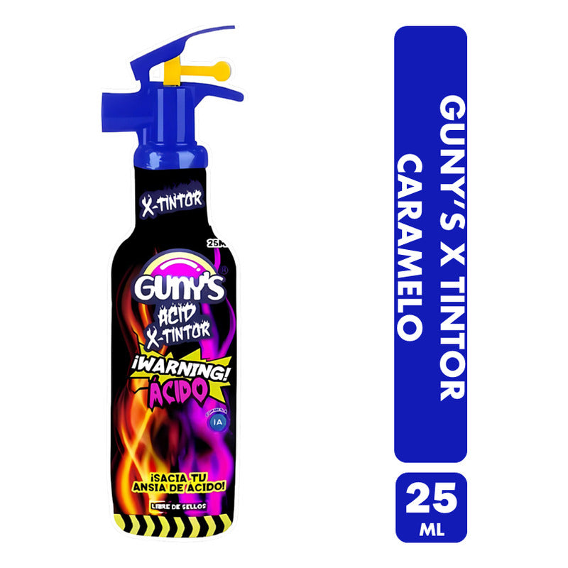 Dulces Ácidos Guny's X-tintor Sabor Caramelo (spray De 25ml)