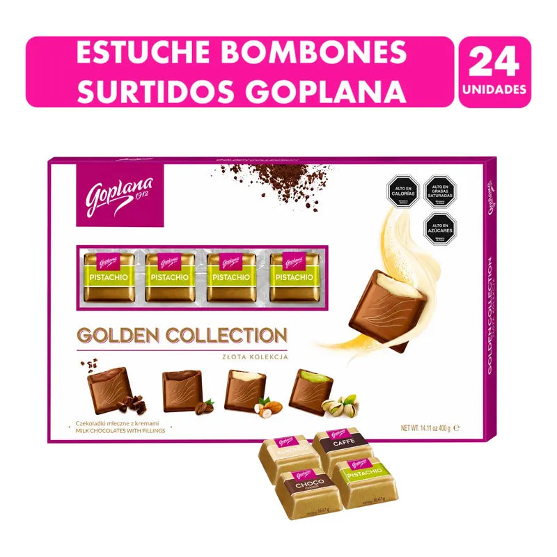 Bombones Surtidos Goplana Premium - Estuche Con  24 Unidades