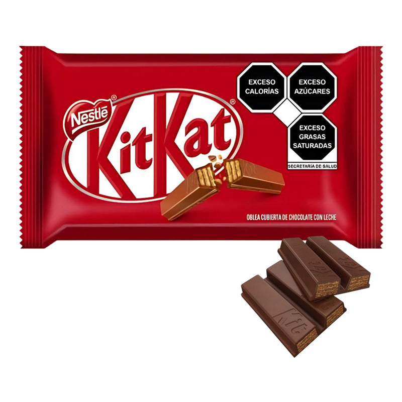 Kit Kat Individual De Nestlé De Chocolate De Leche (unidad)