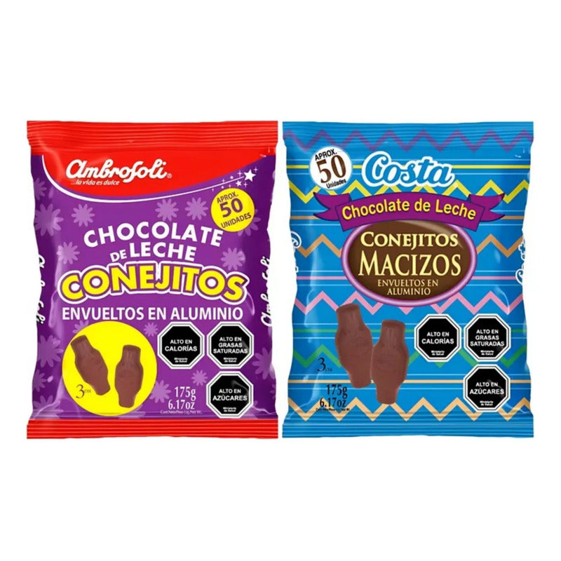 Pack Pascua - Bolsa De Conejitos Costa + Conejitos Ambrosoli
