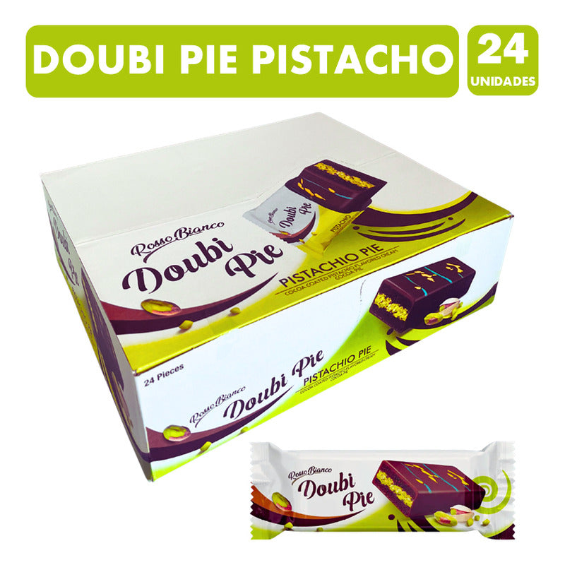 Chocolate Viral Sabor Pistacho - Barrita Viral (caja 24 Uni)
