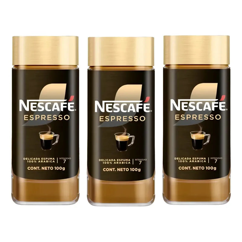 Café Nescafé Espresso Fina Selección - Pack Con 3 Unidades
