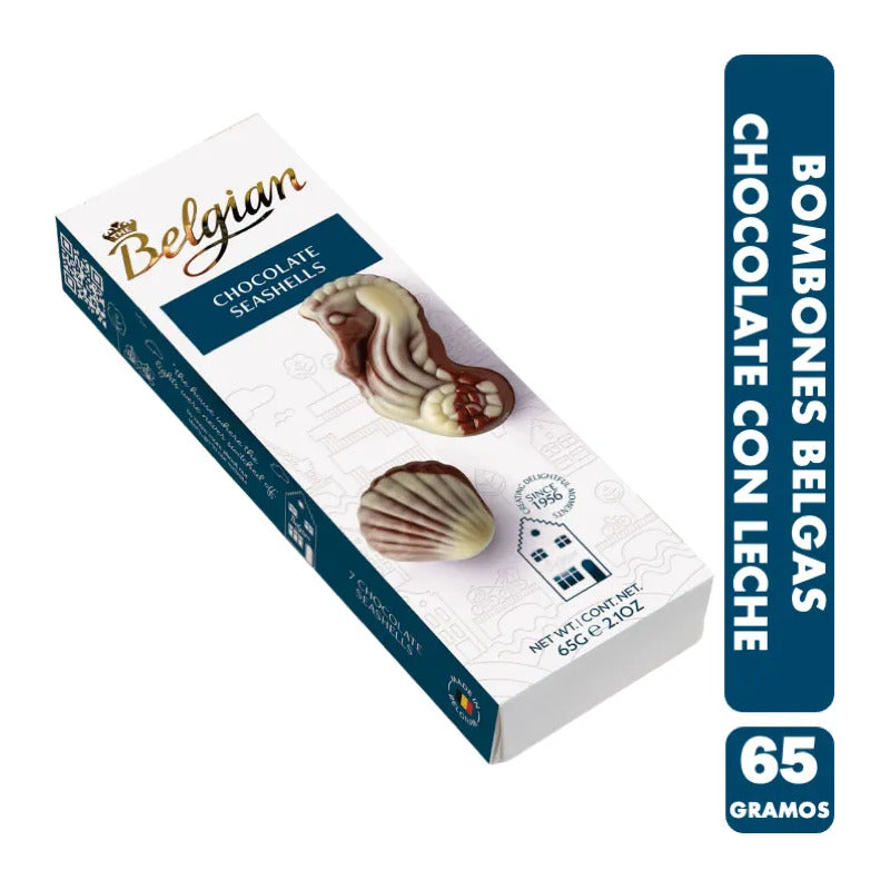 Bombones De Chocolate Con Leche The Belgian Formas Del Mar