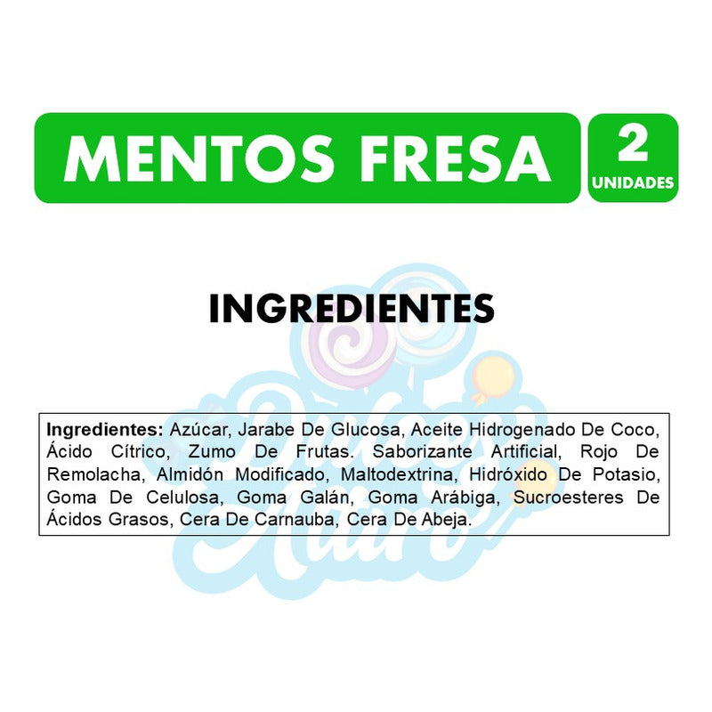 Mentos Rolls - Envase Rojo (pack Con 2 Unidades)