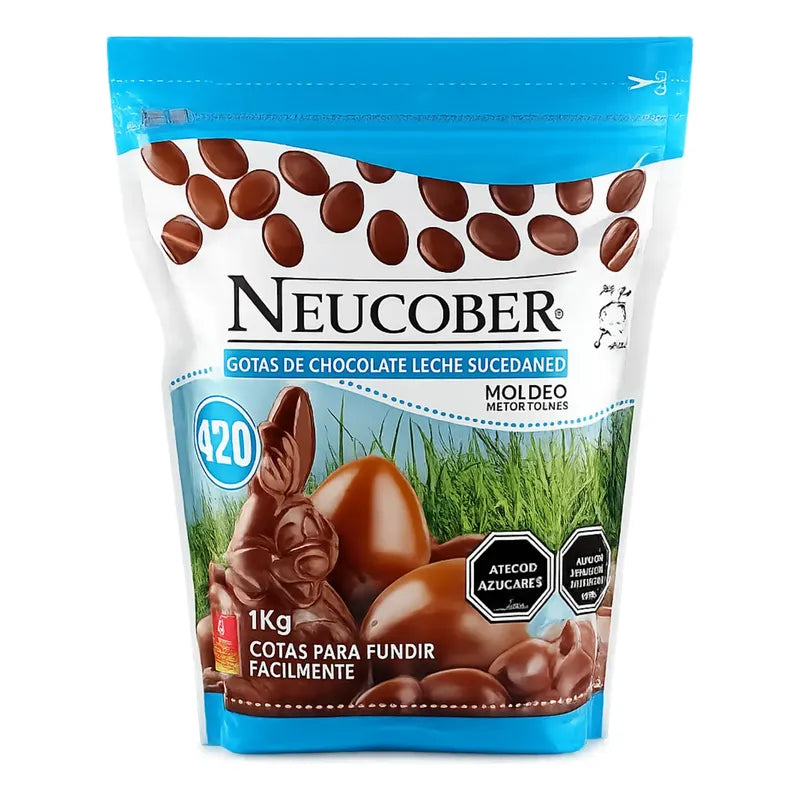 Cobertura De Chocolate Leche Sucedáneo Neucober -  1 Kg