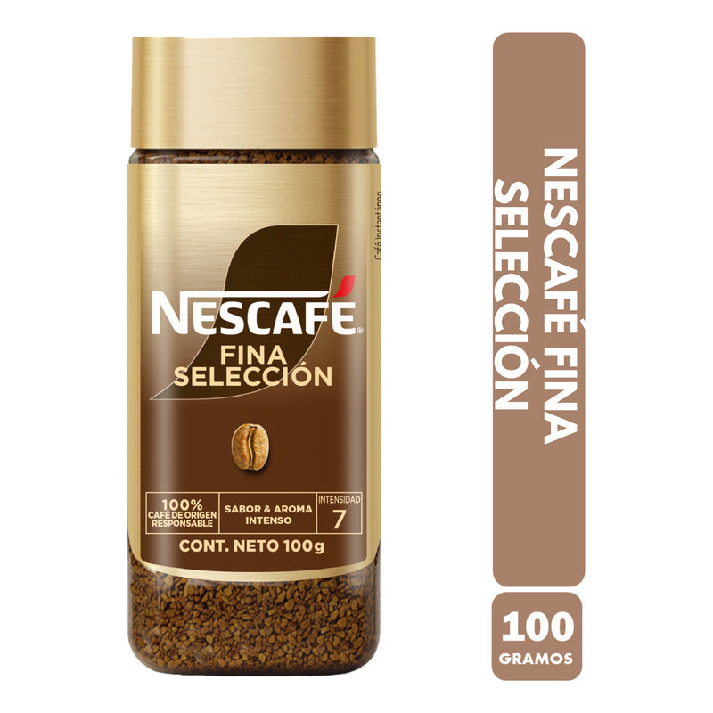 Café Fina Selección Nestlé Frasco De Vidrio (envase De 100g)