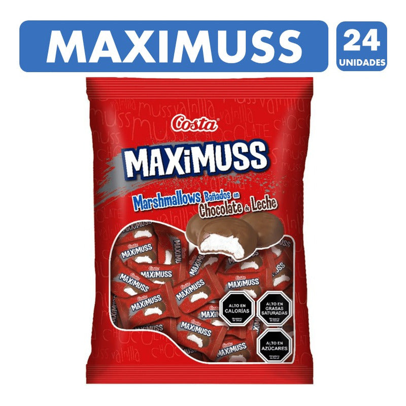 Marshmallows Maximuss De Costa (bolsa Con 24 Unidades)