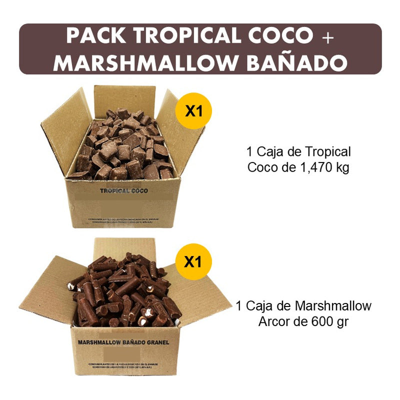 Tropical Coco + Marshmallow Arcor - Pack Imbatible De Arcor