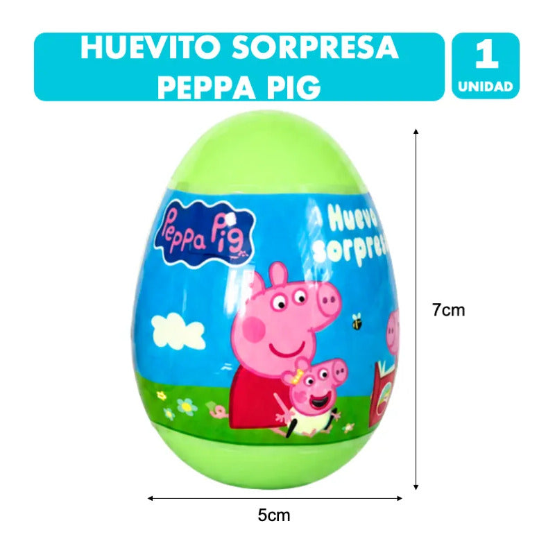 Huevitos Coleccionables Peppa Pig Brickell Candy Sin Azúcar