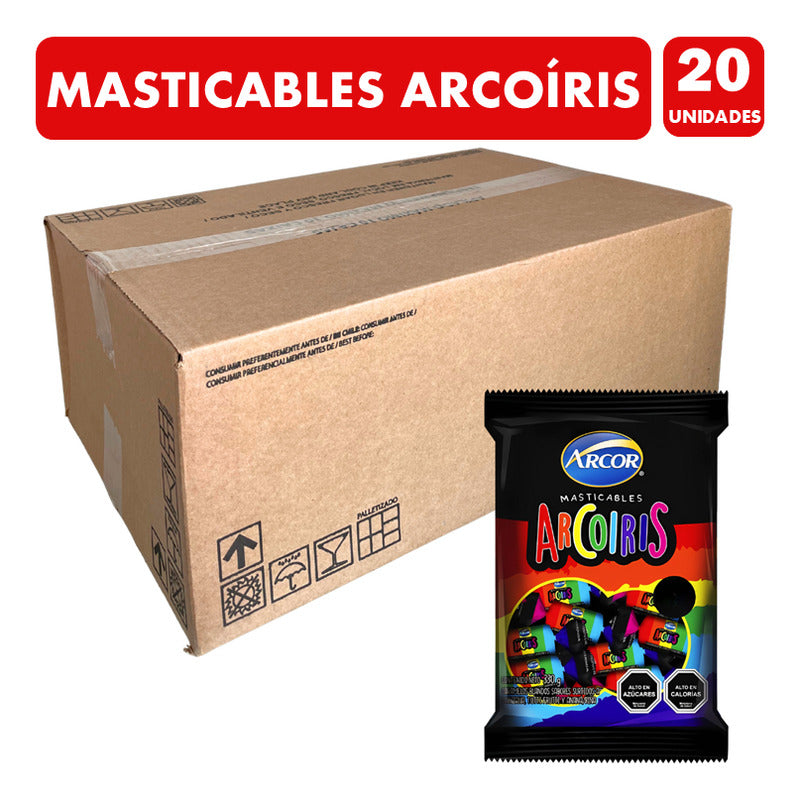 Dulces Para Halloween - Masticables Arcoíris (por Mayor)