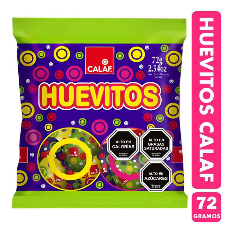 Huevos De Pascua Calaf De Chocolate Macizo (bolsa De 72 Gr)