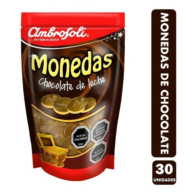 Monedas De Chocolate Ambrosoli Halloween (bolsa Con 30 Uni)
