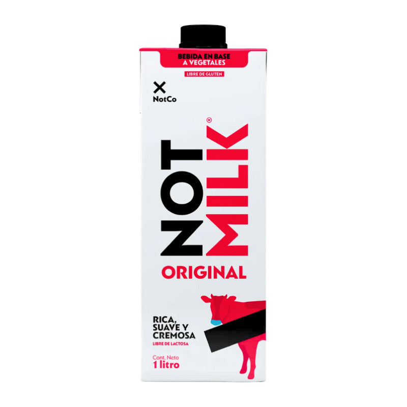Not Milk Original Leche Sin Lactosa De 1 Litro Not Co Vegana