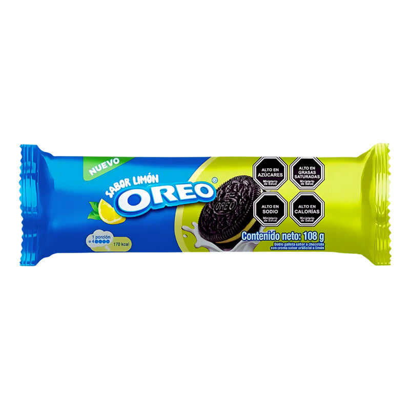 Galleta Oreo De Limón - Edición Limitada (108 Gramos)
