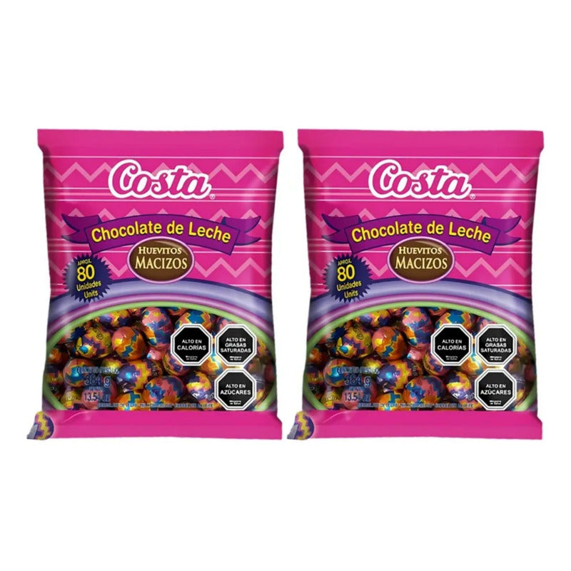 Huevitos De Chocolate Costa Especial Pascua (pack 2 Bolsas)