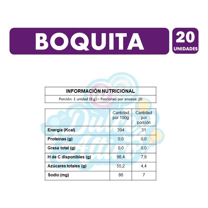 Chupetin Labios Sabor Frutilla - Fruna(bolsa Con 20unidades)