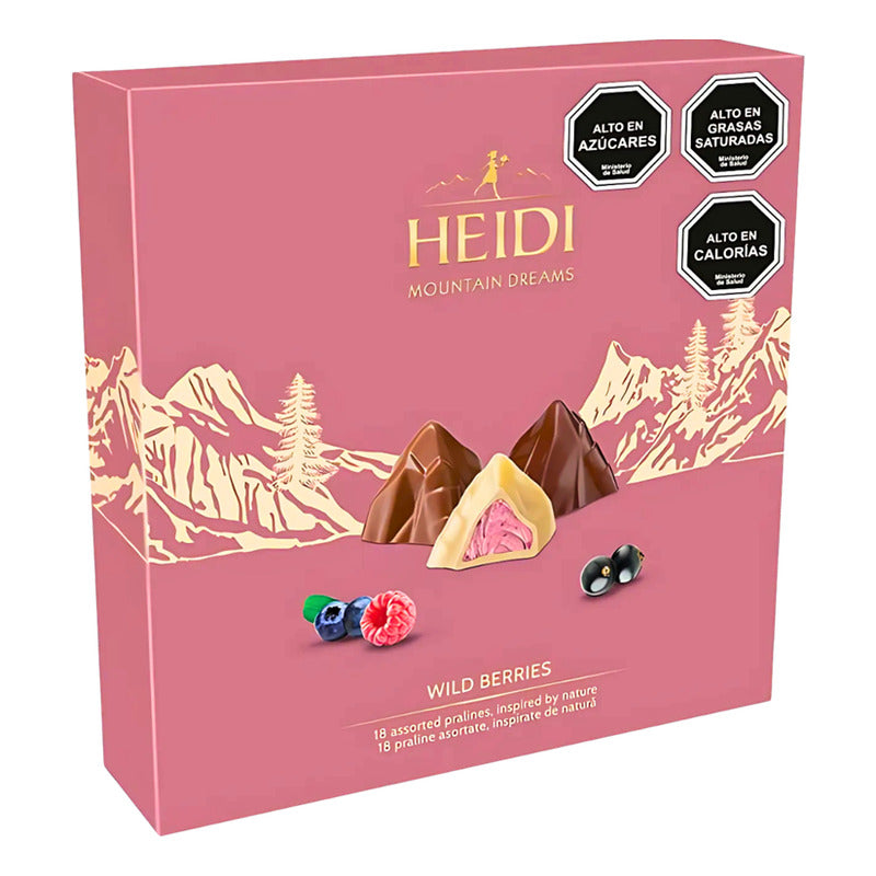 Bombones Rellenos Heido De Frutos Rojos Para Regalo (150gr)