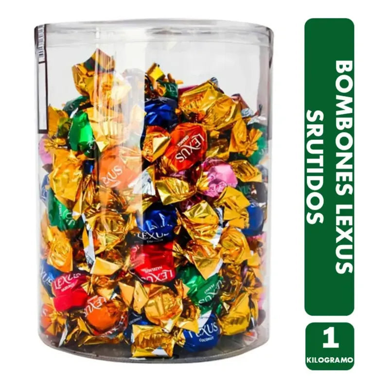 Bombones De Chocolate Lexus Sabor Surtidos (107 Unidades)