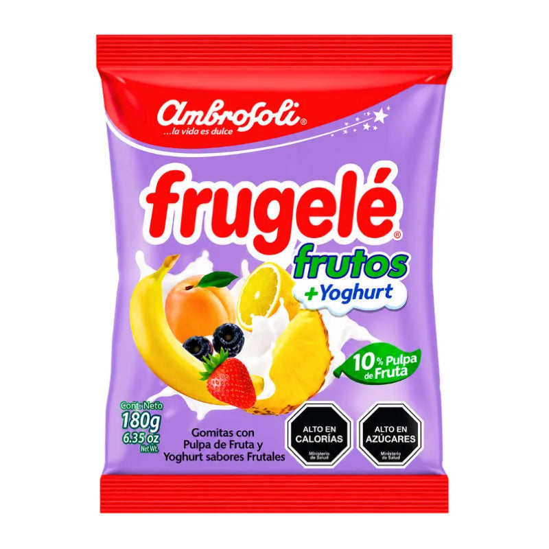 Frugelé Sabor Frutos + Yoghurt De Ambrosoli (bolsa De 180gr)