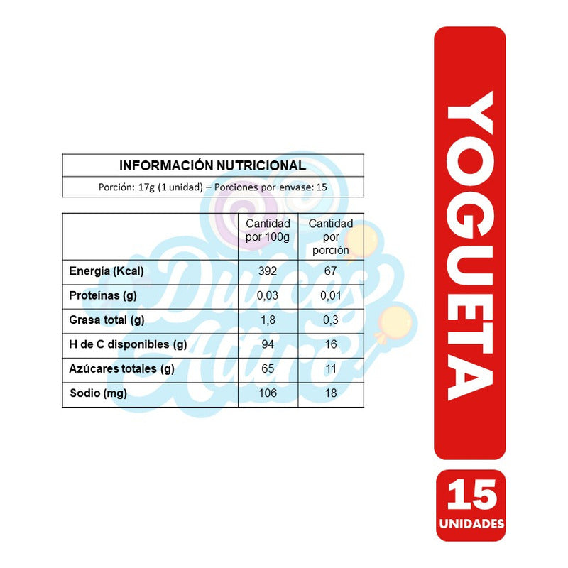 Caramelo Yogueta Surtidos - Ambrosoli (bolsa Con 15 Coyacs)