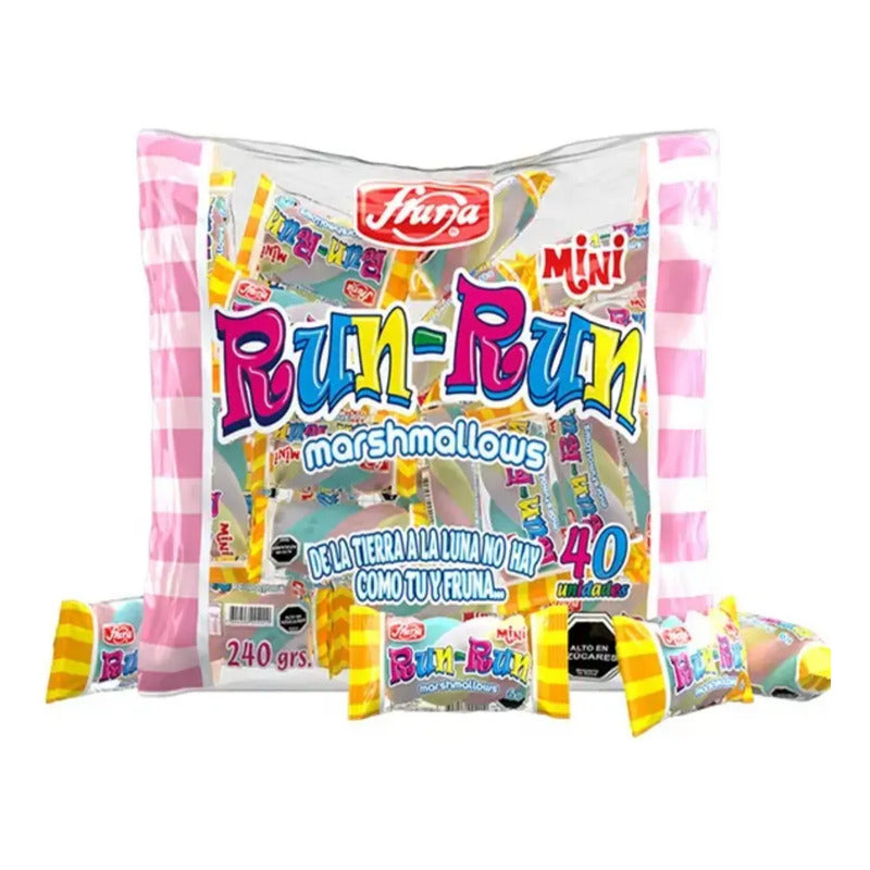Run - Run Mini Marshmallows Sabor Vainilla De Fruna (240gr)
