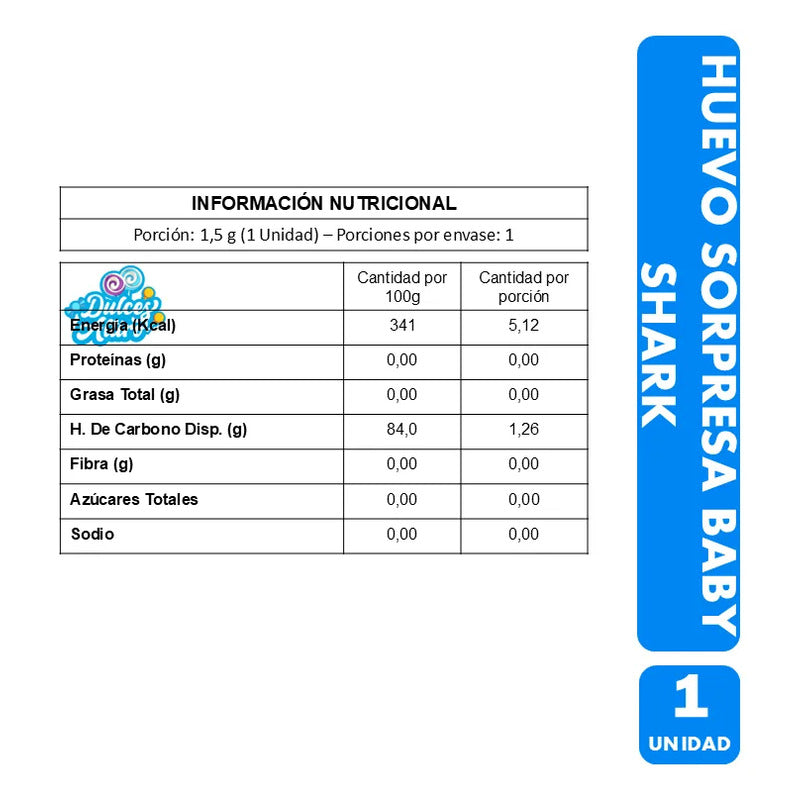Huevo Para Pascua De Baby Shark Regalos Sorpresa (unitario)