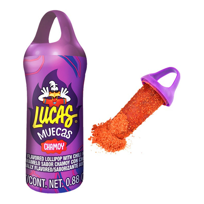 Lucas Muecas Chamoy - Paleta De Caramelo Mexicano (25 Gr)