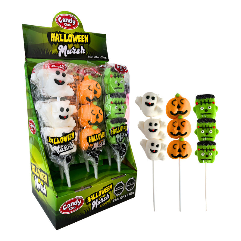 Dulces Para Halloween -gomitas Con Formas Terroríficas (12u)