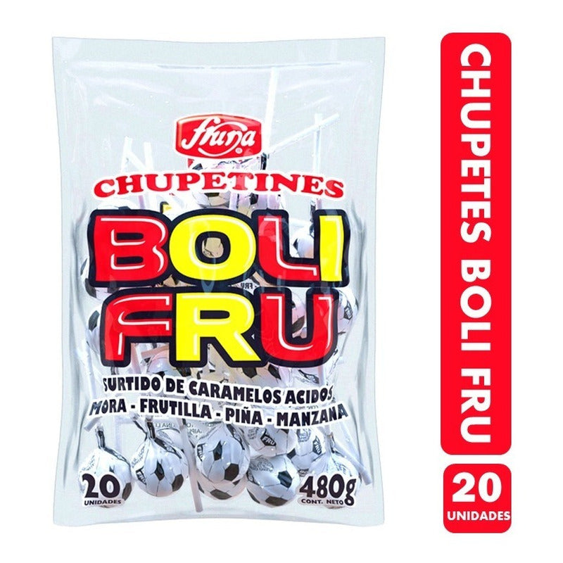 Coyacs Boli-fru, De La Marca Fruna - Bolsa Con 20 Unidades.