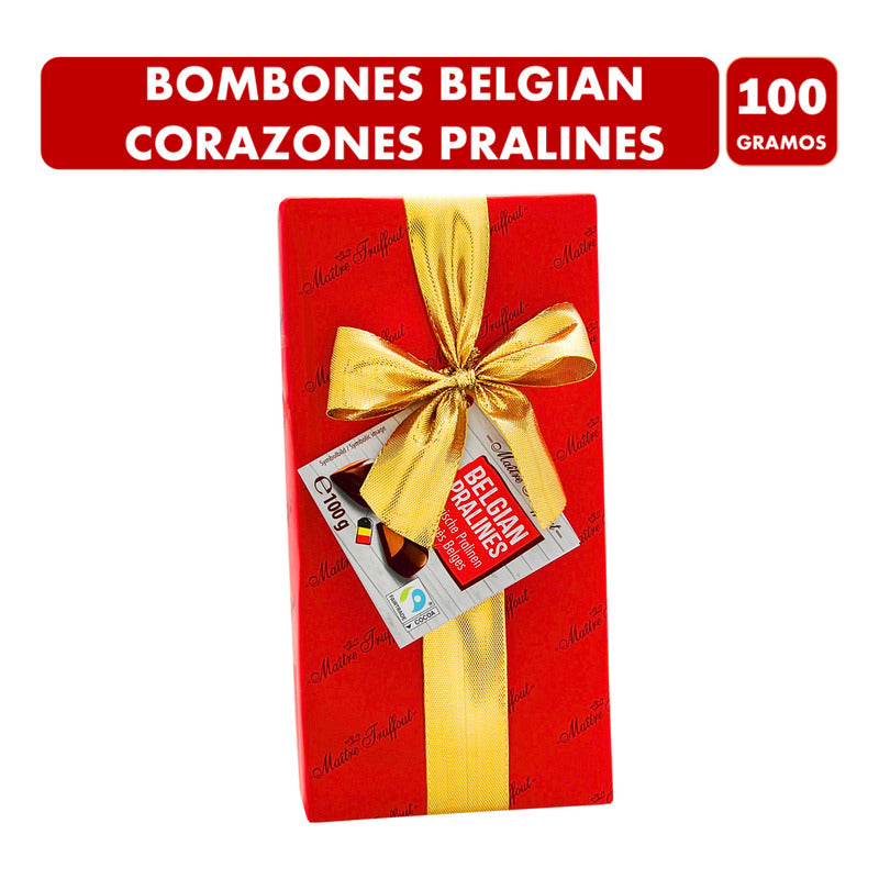 Bombones Chocolate Belgian Pralines Amarillo Maitre Truffout
