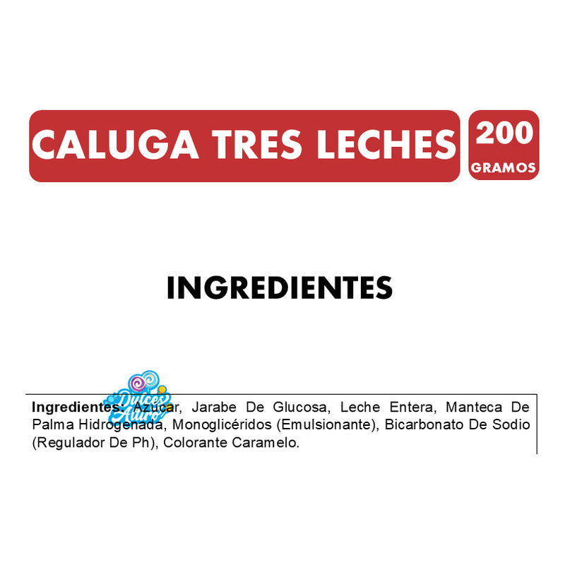 Calugas De Tres Leche - Chiñihue (bolsa Con 200 Gramos)