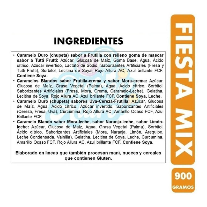 Dulces Para Regalar En Halloween -fiesta Mix(bolsa Con 900g)