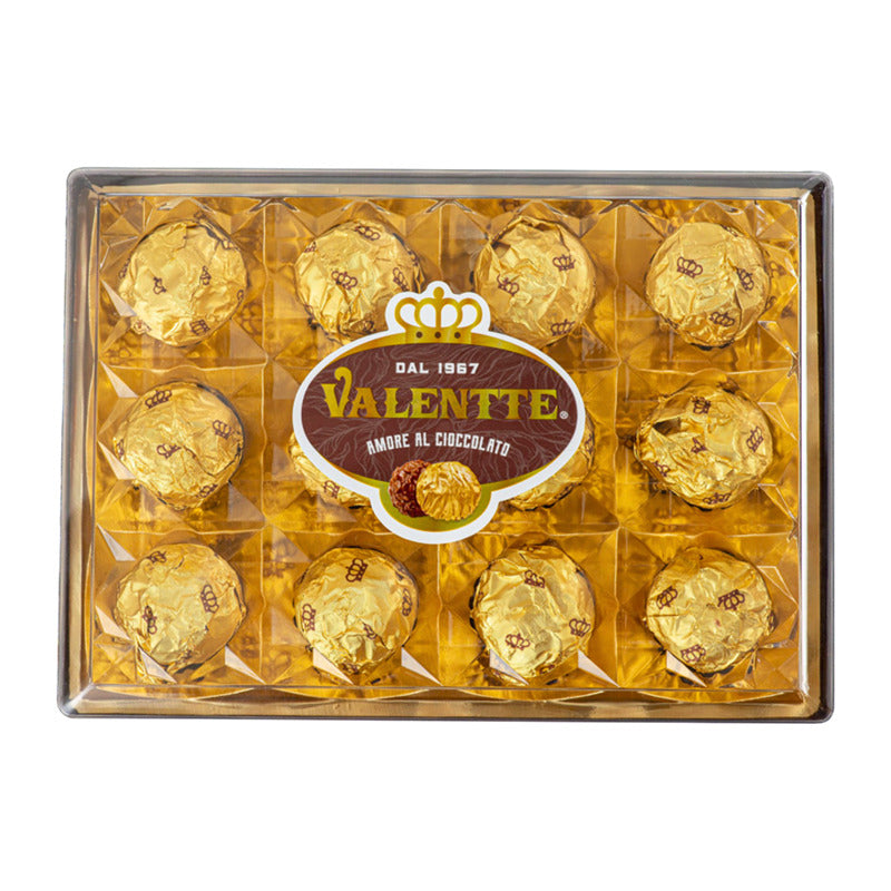 Bombones De Chocolate Y Cacao Valentte (caja Acrílica 12u)