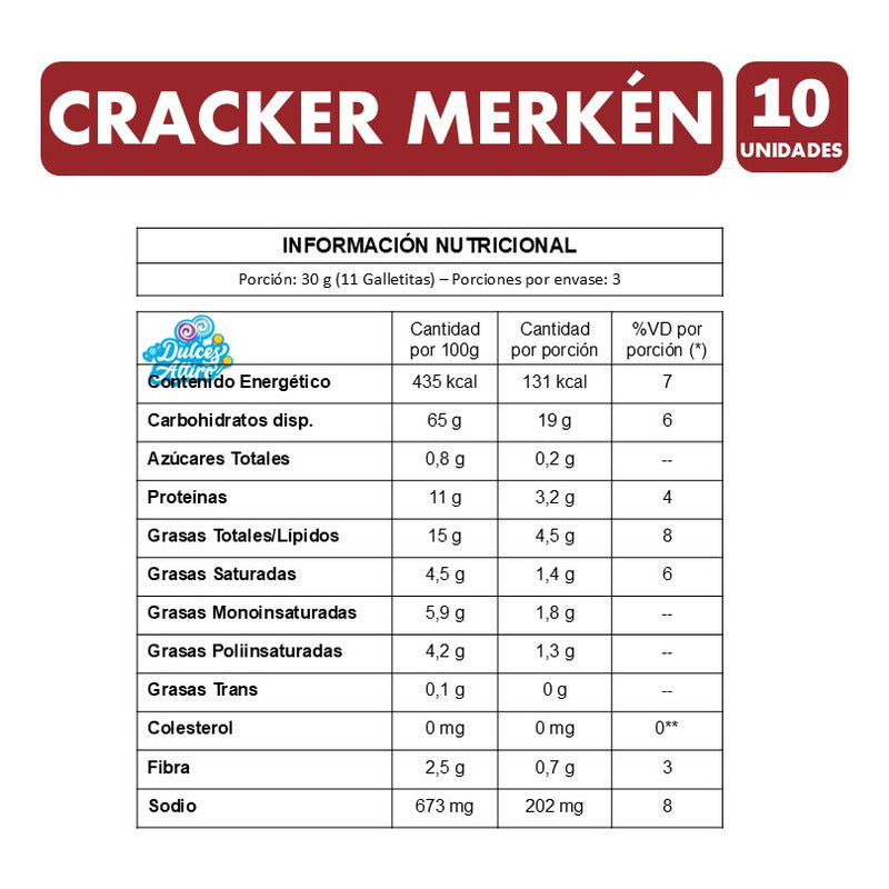 Cracker Selz Sabor Merken De Arcor (pack De 10 Unidades)