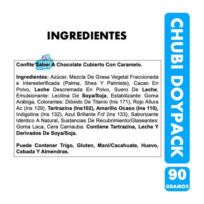 Chubi Arcor - Formato Para Compartir Doypack (unitario)