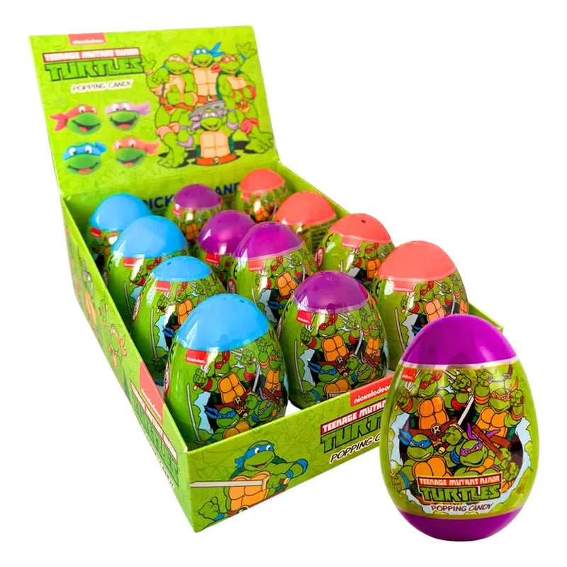 Huevo Sorpresa Tortugas Ninja Brickell Candy (display 12 Un)