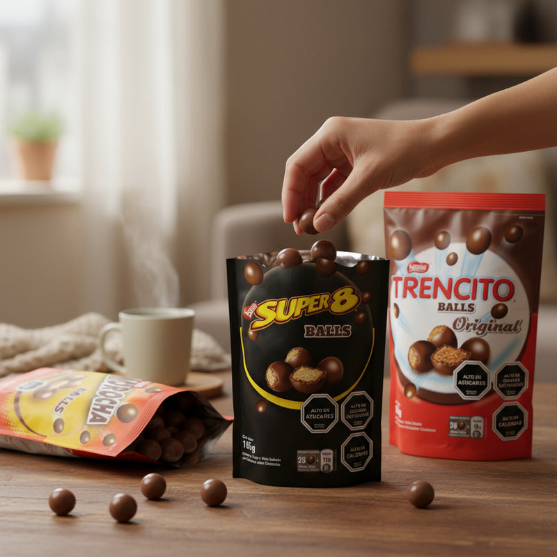 Chocolates Balls Variedades Nestlé - Pack De 3 Unidades