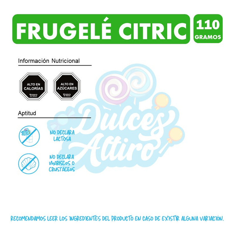 Frugele Citric - Gomitas De Ambrosoli (bolsa Con 100gr)